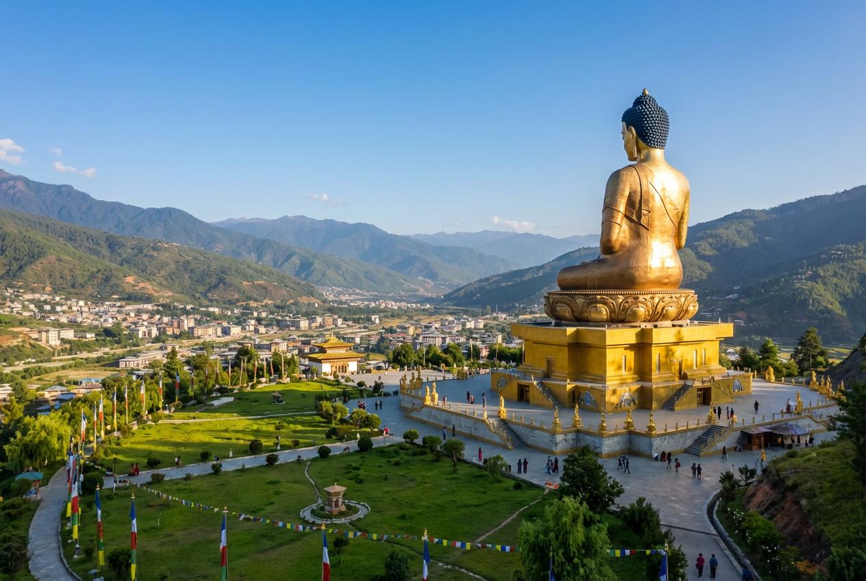 Day 1 in Paro & Thimphu, scene 2