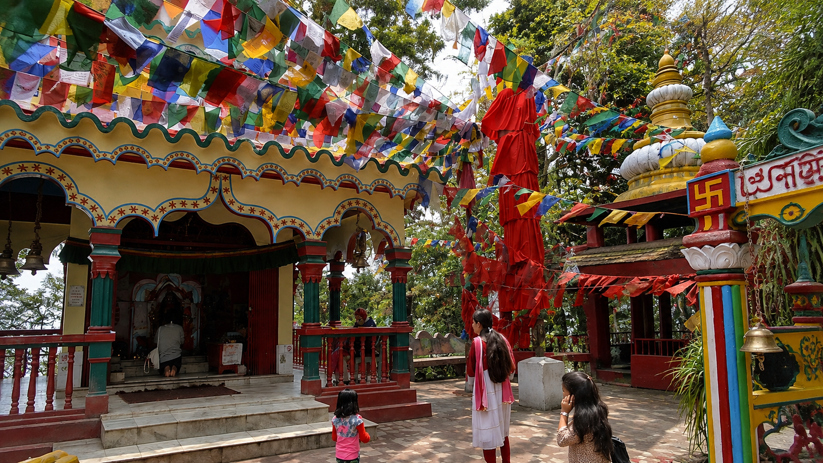 Day 3 in Darjeeling / Bagdogra, scene 2