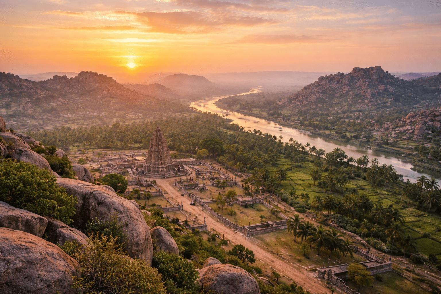 Day 3 in Hampi / Bengaluru, scene 1