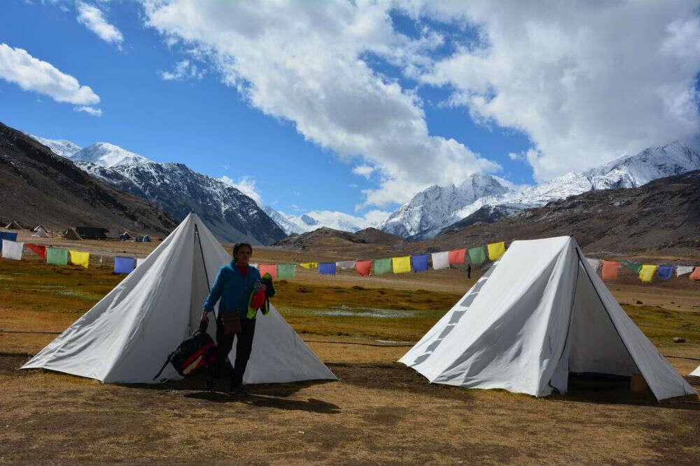 Day 6 in Chandratal, scene 2